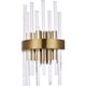 thumbnail image 3 of Aplique de Pared Elegant Lighting Dallas 36 cm Cristal Dorado 110V, 3 of 8