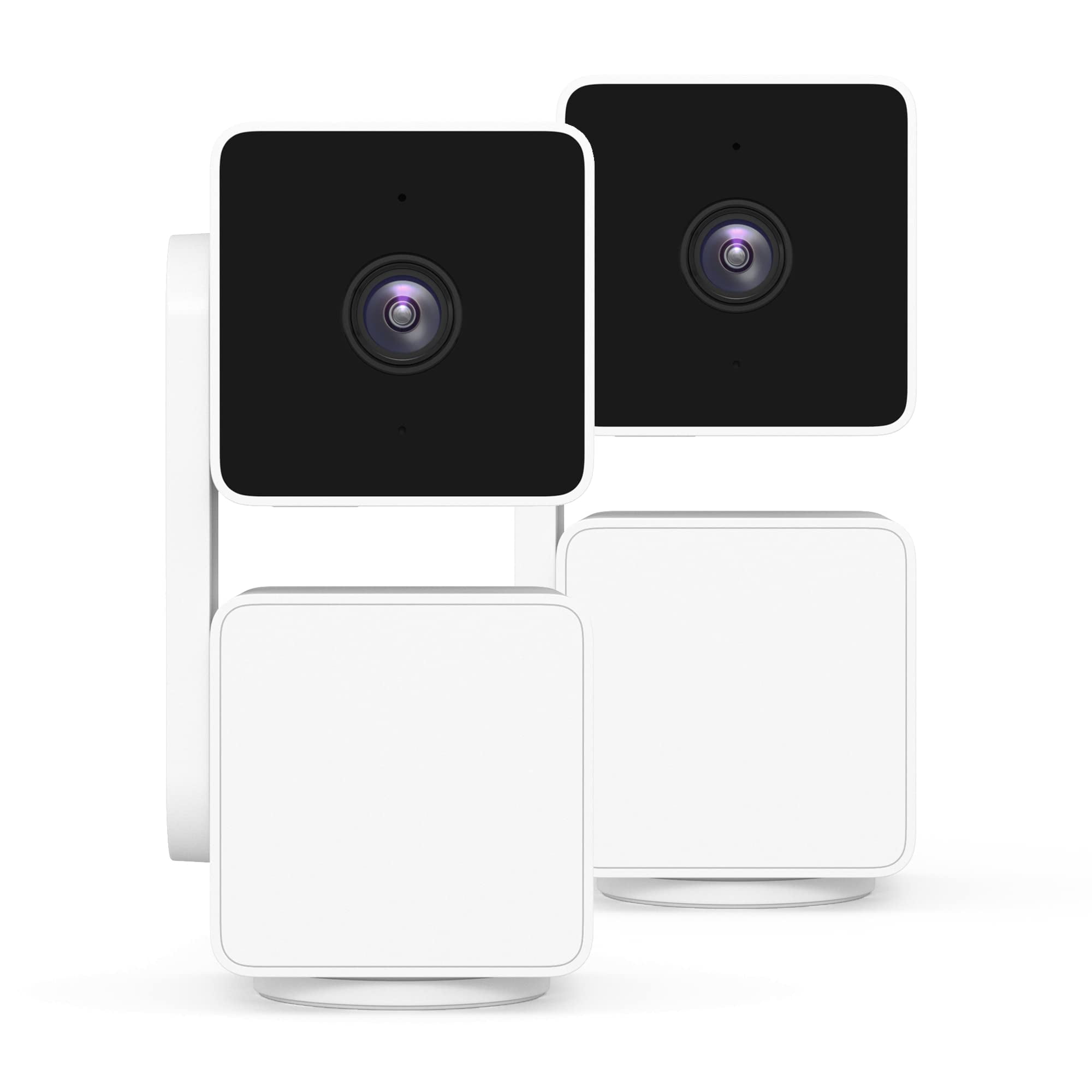 Cámara De Seguridad Wyze Cam Pan V3 1080p Ip65, Paquete De 2 Unidades, Blanca