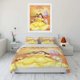 thumbnail image 1 of Beauty and the Beast Bedding Set,Bed Cover King Size,Cute Printed Cartoon Bed Cover,3D Children Bedding Set Bed Sheets, 1 of 5