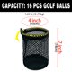 thumbnail image 5 of Bolsa de Pelotas de Golf JKL Pack de 5 10x18 cm Malla con cordón, 5 of 8