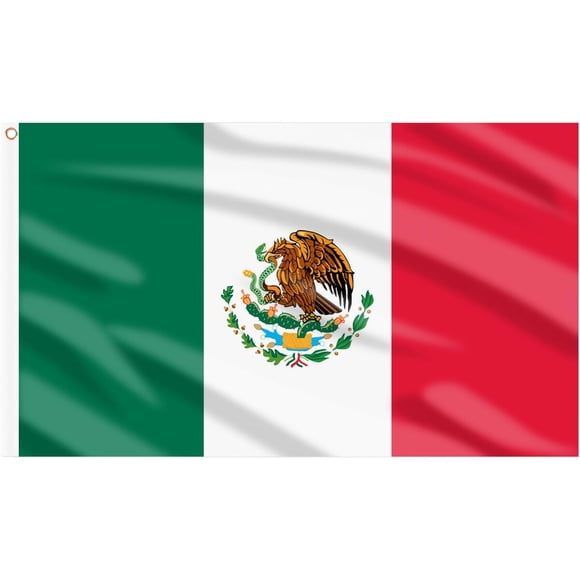 Bandera de México AhfuLife 3 x 5 ft