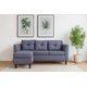 thumbnail image 1 of Sofa seccional Londres 3 cuerpos gris, 1 of 7