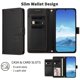 thumbnail image 5 of Funda Cartera Trébol para iPhone 16 Pro Max con Ranuras Tarjetas y Carga Inalámbrica Negro, 5 of 6