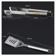 thumbnail image 4 of Set Parrillero Belug Asado Barbacoa 18 Pcs En Maleta Kit Parrilla plateado, 4 of 5