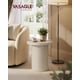 thumbnail image 2 of Mesa Auxiliar Redonda VASAGLE Tambour 45x50 cm Beige, 2 of 7