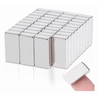 Genérica - Pack 50Pcs Imanes Neodimio Imanes Súper Fuertes De 20Mm*10Mm*2Mm