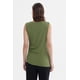 thumbnail image 3 of Polera Mujer Ajustada Sin Mangas Verde Olivo, 3 of 4
