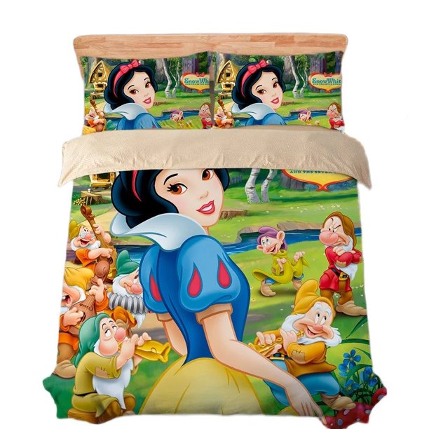 Princess Bedding Set 3D Printed Luxury Bedroom Decor For Childrens Girls Bedroom Decor Duvet Cover Set Bed Sheets