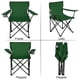 thumbnail image 5 of Silla Camping Verde Con Bolsa y Portavasos Plegable, 5 of 12