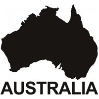 Rienda Libre Graphics - Decomural Australia Map Ws-16249