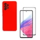 thumbnail image 1 of Carcasa Para Samsung A53 5G + Lamina de Vidrio Rojo, 1 of 5