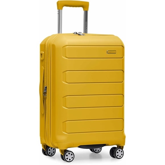 Maleta Rígida Pagosa 22 Pulgadas 37l Amarilla