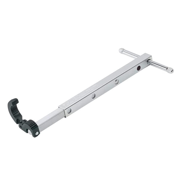 Llave ajustable de tubería plegable para fregadero RIDGID 1017, 25‑43 cm, color plateado