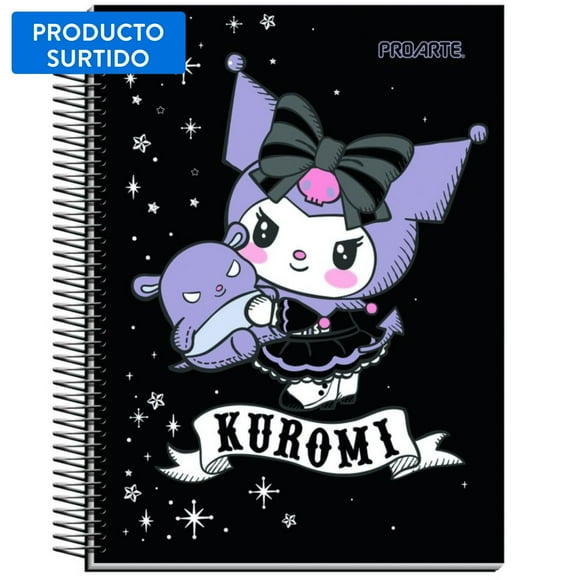 Cuaderno Universitario Kuromi top, producto surtido 1 un
