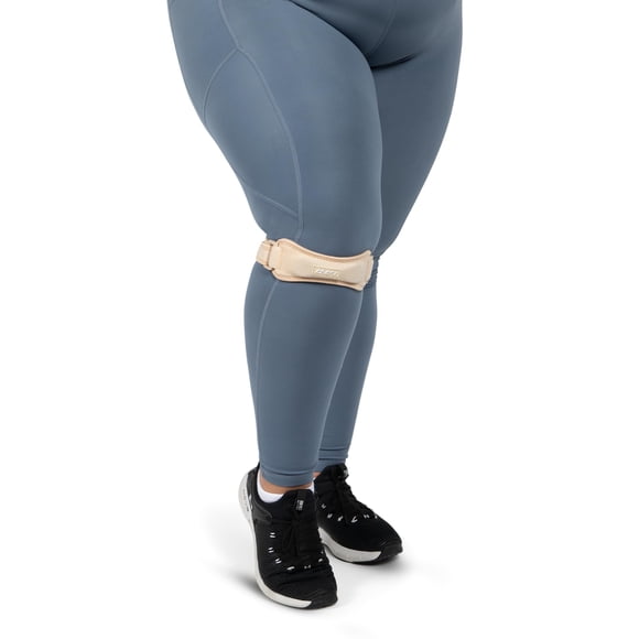 Faja de Rodilla KARM Talla Grande con Soporte para la Rótula Beige