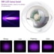 thumbnail image 3 of Linterna UV recargable por USB con luz negra de 395 nm, zoom y 4 modos de luz, detector de orina para mascotas (batería recargable integrada)., 3 of 5