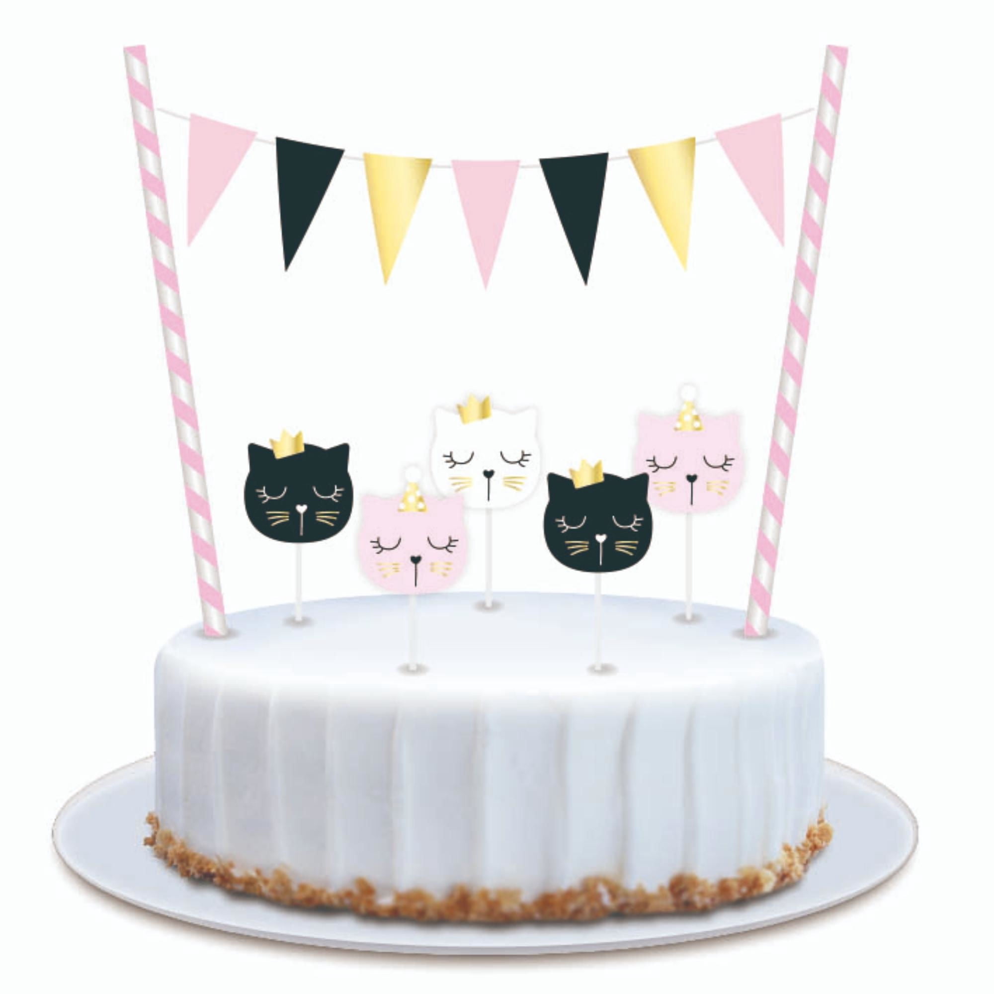 Set Velas Tematica Gatos Multicolor Way To Celebrate