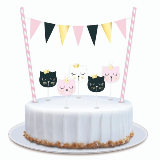 Set Velas Tematica Gatos Multicolor Way to celebrate