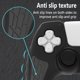 thumbnail image 2 of Funda protectora de silicona con agarre antideslizante para el mando de PlayStation 5, incluye pegatinas de tapa de balancín, funda de asa a prueba de sudor, accesorios de juego-Negro, 2 of 5