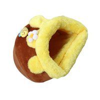 Ioensy - Mascota Nido Hamaca Cueva Pájaro Jaula Cama Para Dormir Hámster Rata Casa Cálida Tienda L