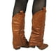 thumbnail image 3 of Bota Vaquera Taco Bajo 92 Yassne Marron Claro, 3 of 5