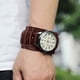 thumbnail image 2 of Accesorios Reloj de Cuero Retro Personalizado Pulsera de Cuero Ajustable para Hombre, 2 of 5