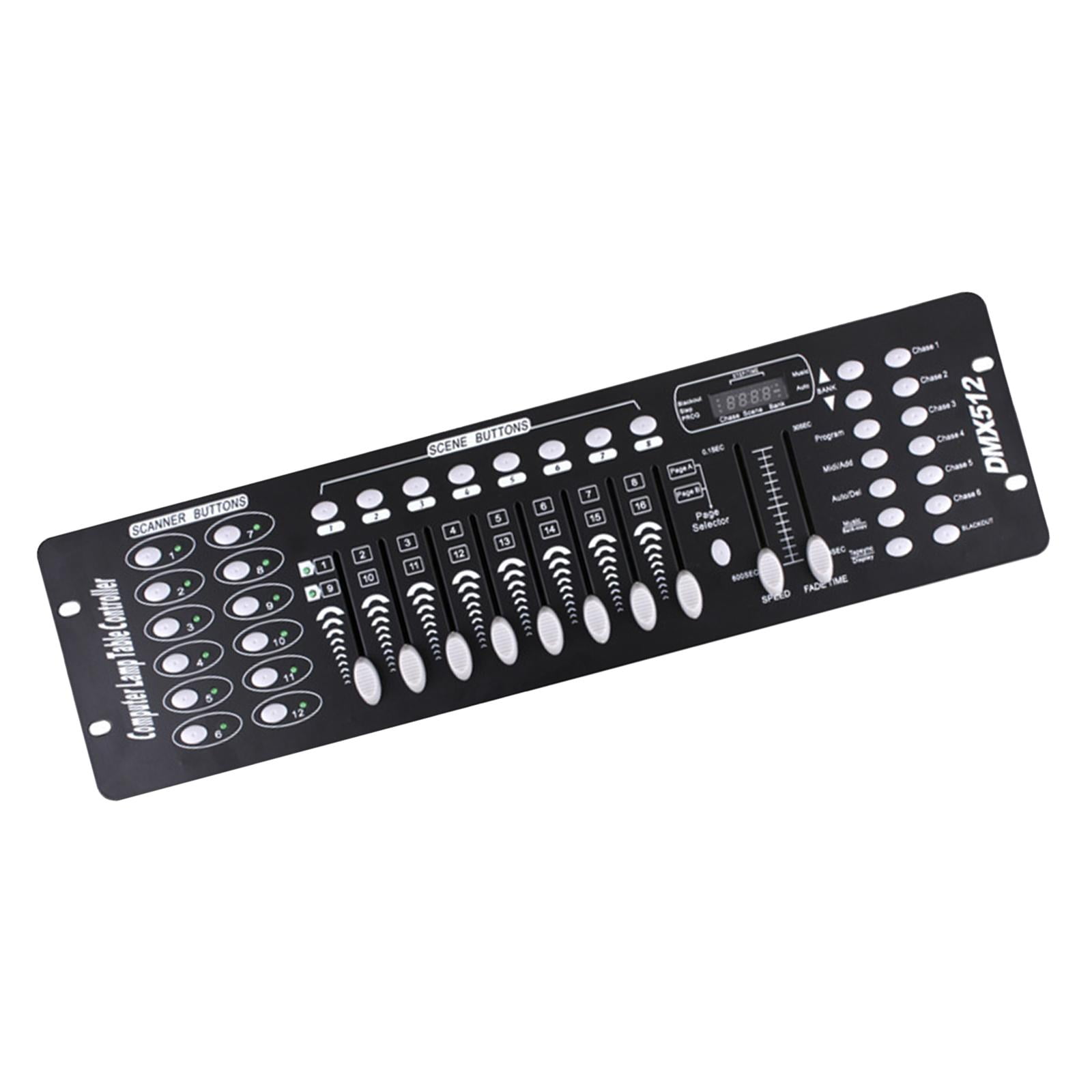 Bothyi - Panel Controlador 192 Canales Portátil Multiusos Para Bares Ktv Espectáculos De Luz