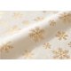 thumbnail image 3 of Mantel Navideño Rectangular 140x220 Marfil Copos Dorados, 3 of 4