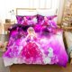 thumbnail image 1 of Barbie Duvet Cover Set Bedding Queen Twin Size Sets 3dChildren'S Bedding Set Cute Printed Cartoon Quilt Cover Bed Sheets, 1 of 5