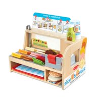 Mostrador De Madera Para Rebanar Y Apilar Sándwiches Toy Melissa & Doug