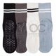 thumbnail image 1 of Calcetines Antideslizantes Algodon Yoga Fitness Set 4 Pares, 1 of 3