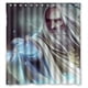 thumbnail image 1 of Cortina de ducha Saruman, juego de cortinas de baño con ganchos, tamaño 60 x 72 pulgadas, 1 of 3