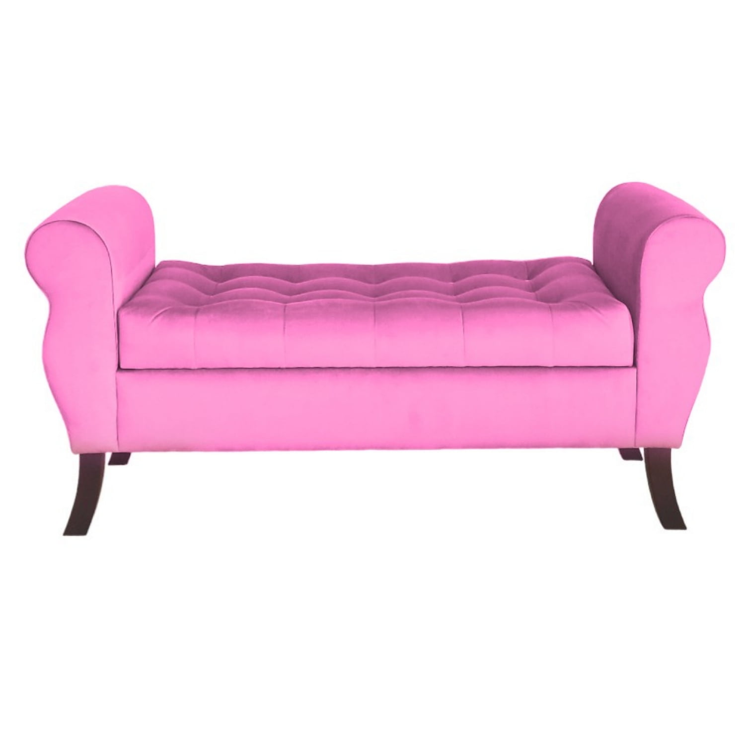 Tapiceria Moderna - Banqueta Baul Diva Color Rosado