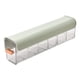 thumbnail image 4 of Caja De Almacenamiento De Calcetín De Ropa Interior Colgante Portátil 6 Rejillas Para Cinturones Sujetador Corbatas Verde, 4 of 5