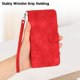 thumbnail image 4 of Funda Flip Premium Fibra de Carbono para Samsung Galaxy S23 con Soporte y Cierre Rojo, 4 of 6