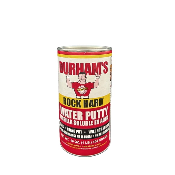 Relleno a base de yeso Rockhard de Water Putty Durham de 1 libra