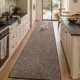 thumbnail image 1 of Alfombra corredor Brontsevika 305 cm x 61 cm Lavable y Antideslizante, 1 of 9