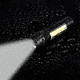 thumbnail image 2 of Linterna Recargable Usb 3 Modos Impermeable Zoom Linterna Negro Luz Blanco, 2 of 3