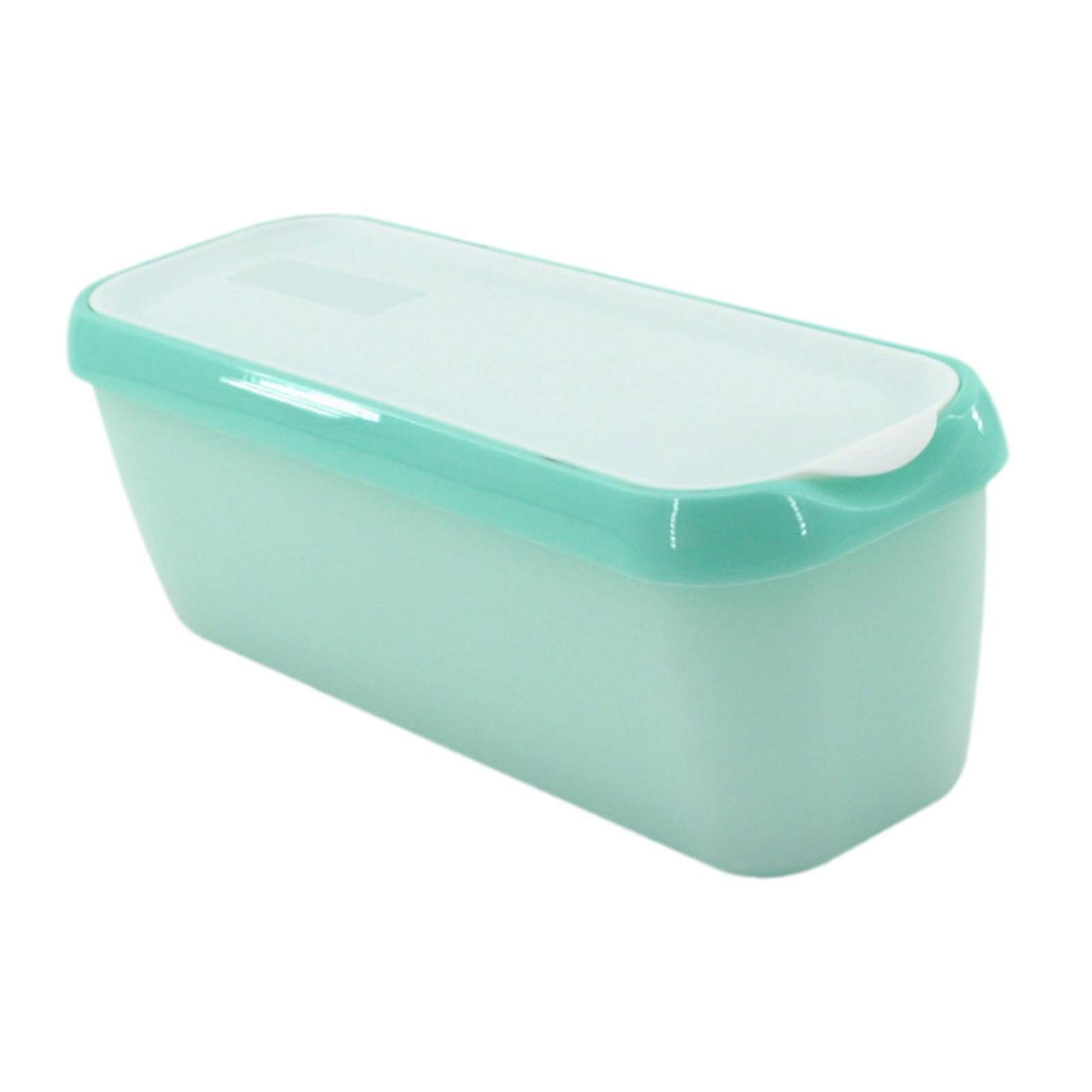Bothyi - Contenedor De Helado Elegante Contenedor De Almacenamiento Para Yogur Refrigerador Sorbete Verde Menta