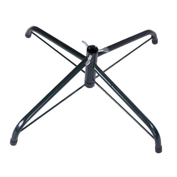 Soporte para Árbol de Navidad Metálico Duradero con Estructura Plegable Y Base Estable Solución Ideal para Árboles Artificiales en Celebraciones de In Tubo de 22 mm x 55 cm