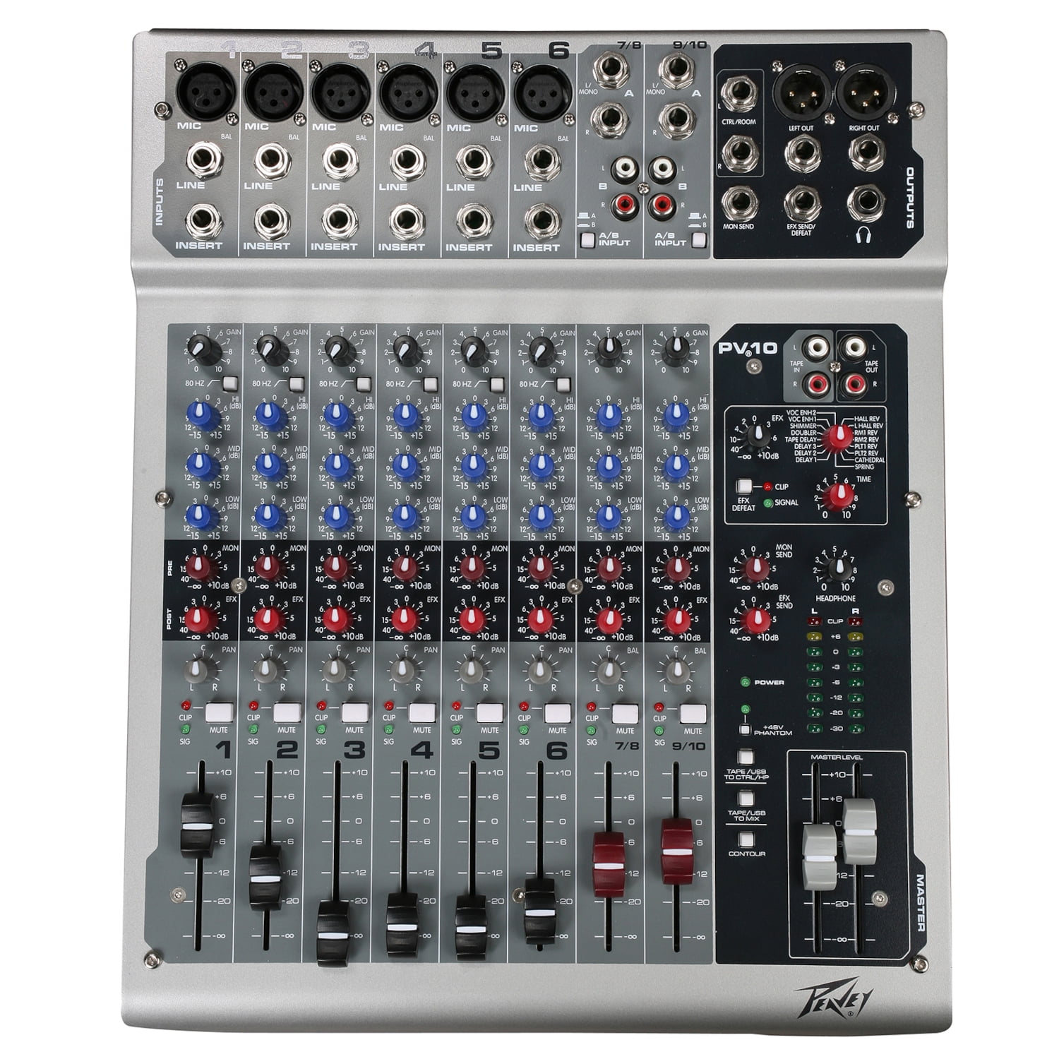 Mixer Analogo 10 canales Peavey PV10 | Lider