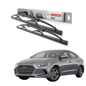 Plumillas Bosch Eco Para Hyundai Elantra 2017-2020