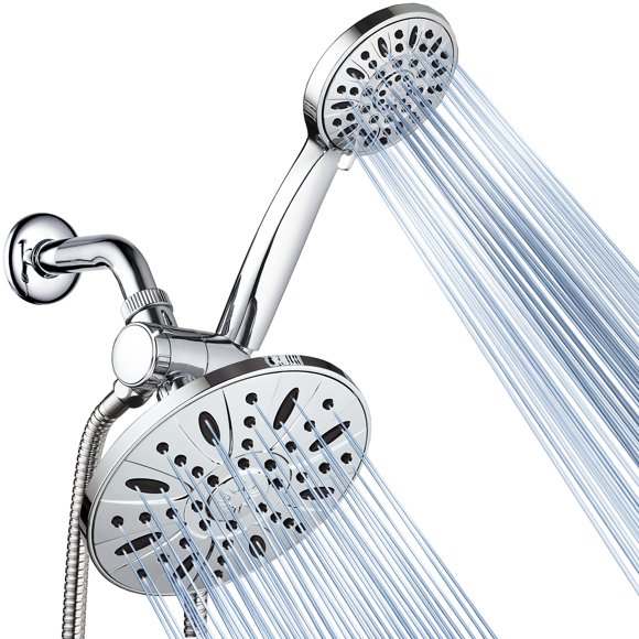 Combo de ducha AquaDance 7 Premium de alta presión cromado