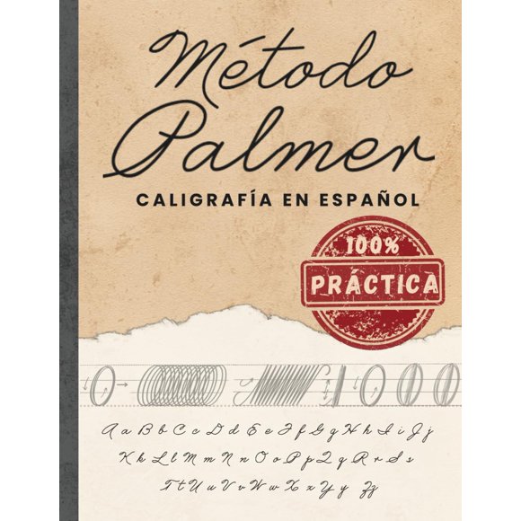 Libro Majosta Método Palmer Práctica de Caligrafía Cursiva en Español