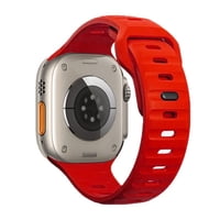 Genérico - Correa Sport Compatible Iwatch Apple Watch 38/40/41Mm Rojo