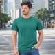 thumbnail image 1 of Polera Algodon Mc Unisex Verde Jade Talla M, 1 of 2