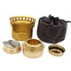 thumbnail image 3 of Quemador de con bolsa de almacenamiento Accesorios premium portátiles multipropósito Quemador de para horno de camping Picnic , Dorado, 3 of 5