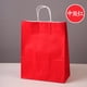 thumbnail image 1 of suxuMhao Bolsa de Papel Kraft, Bolsa de Mano Roja Multipropósito, Bolsa de Embalaje Duradera, Saco Práctico para Regalos y Comestibles, 9.8 X 4.7 X 12.2 Inch, 20 Pzas Bolsas de Papel para, 1 of 4