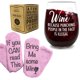 thumbnail image 1 of Copa de vino The ONLY GIFT WORTH GIVING irrompible 450 mL, 1 of 8