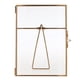thumbnail image 3 of Metal Y Vidrio Freestanding Photo Frame Frame Holder Retrato 10x 15 Cm, 3 of 3